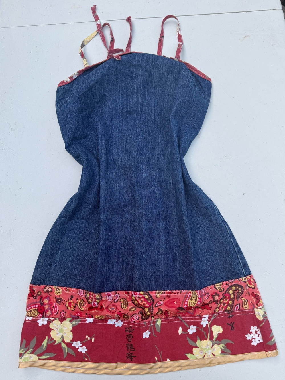 Vintage  Denim mini dress